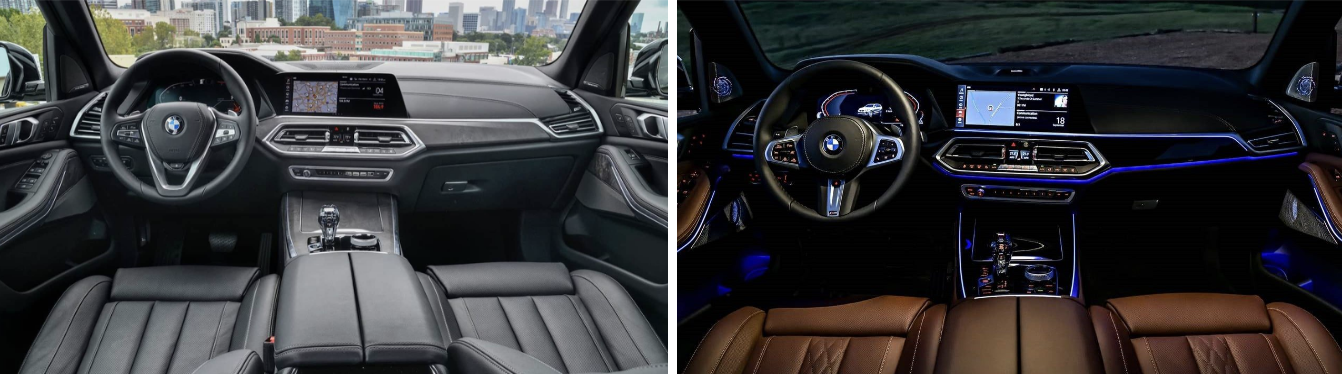 tổng quan nội thất BMW X5 2023