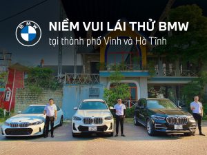 lái thử BMW tại Vinh và Hà Tĩnh