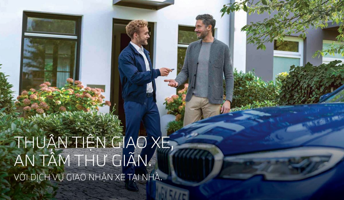 Giao xe tại nhà BMW Vinh