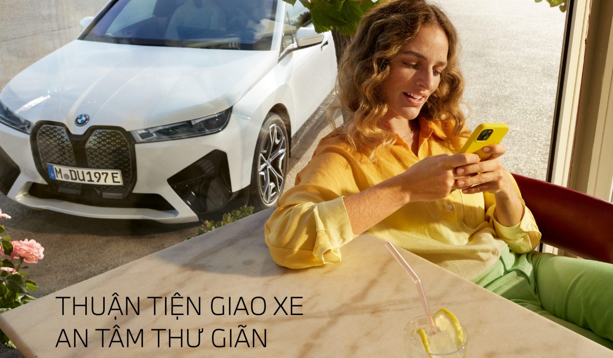 Giao xe tại nhà thư giãn BMW Vinh